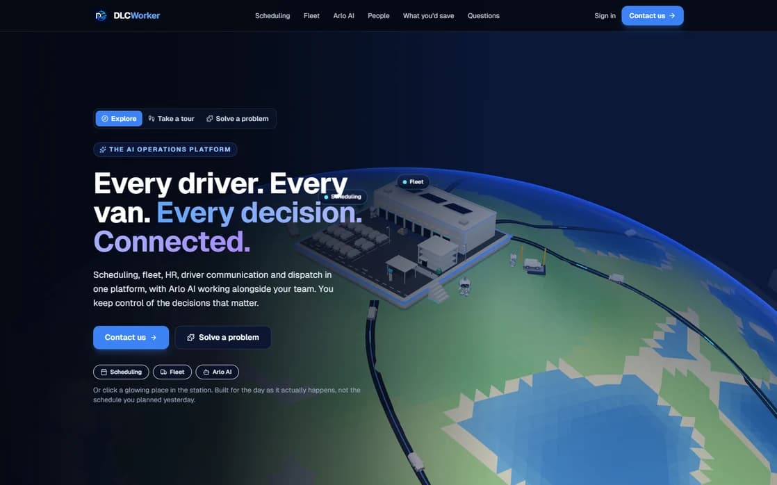 DLCWorker website